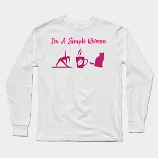 Cats Woman Long Sleeve T-Shirt